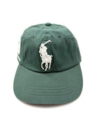 Polo Ralph Lauren Big Pony Washed Forest Hat Side "SQ" 3 Ralph Lauren - Flashy Deals Store