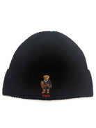 Polo Ralph Lauren Snowshoe Polo Bear Wool blend Beanie Hat - Flashy Deals Store