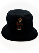 Polo Ralph Lauren Snowshoe Polo Bear Cotton Twill Bucket Hat - Flashy Deals Store