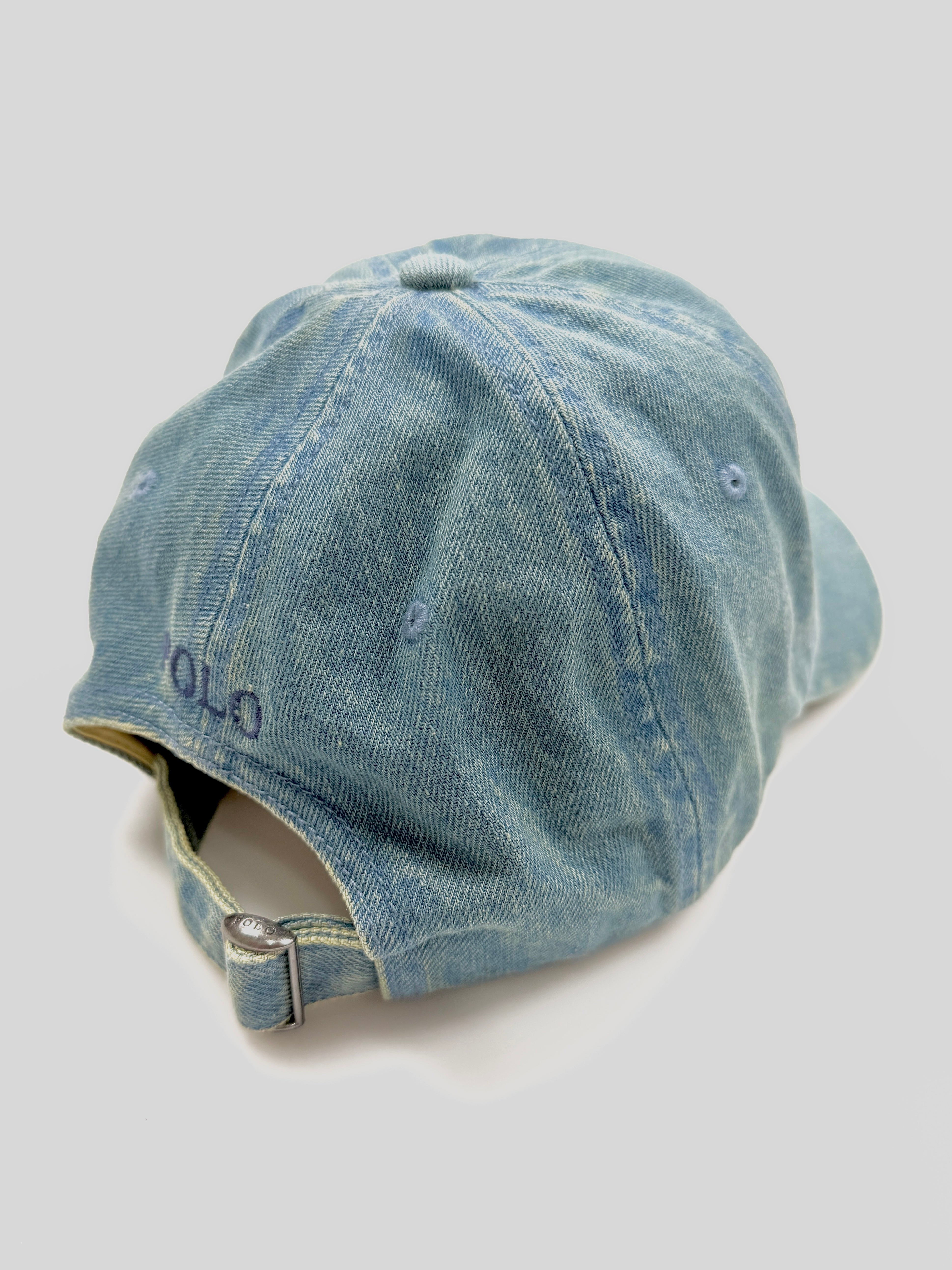 Polo Ralph Lauren Indigo Denim Dyed Hat - Flashy Deals Store