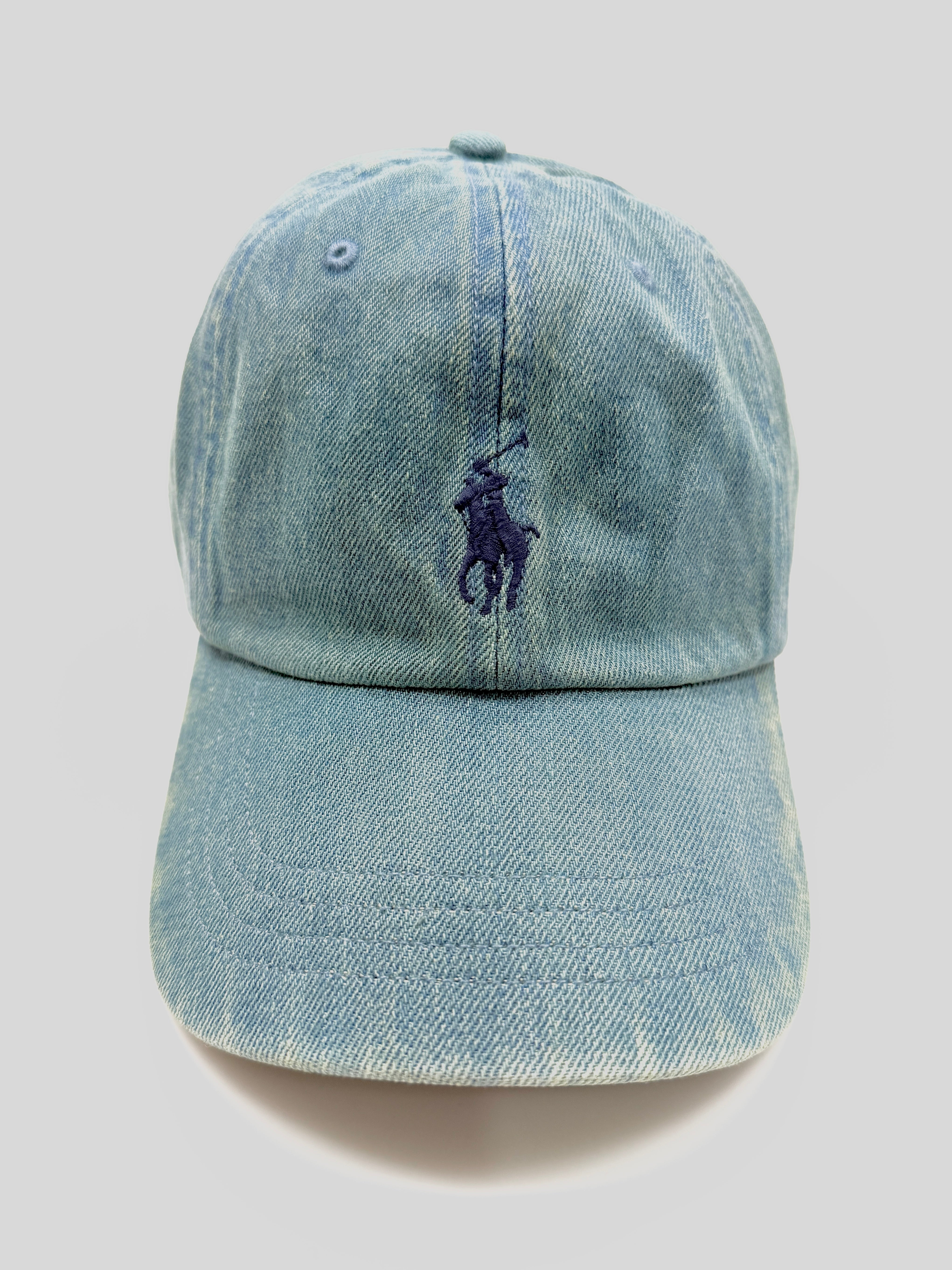 Polo Ralph Lauren Indigo Denim Dyed Hat - Flashy Deals Store