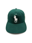 Polo Ralph Lauren Big Pony 20th Anniversary Hunter Green Hat Side "SQ" 3 Ralph Lauren - Flashy Deals Store