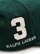 Polo Ralph Lauren Big Pony 20th Anniversary Hunter Green Hat Side "SQ" 3 Ralph Lauren - Flashy Deals Store