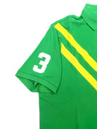 Polo Ralph Lauren Big Pony "SQ" 3 Classic Fit Green Mesh Polo Shirt - Flashy Deals Store