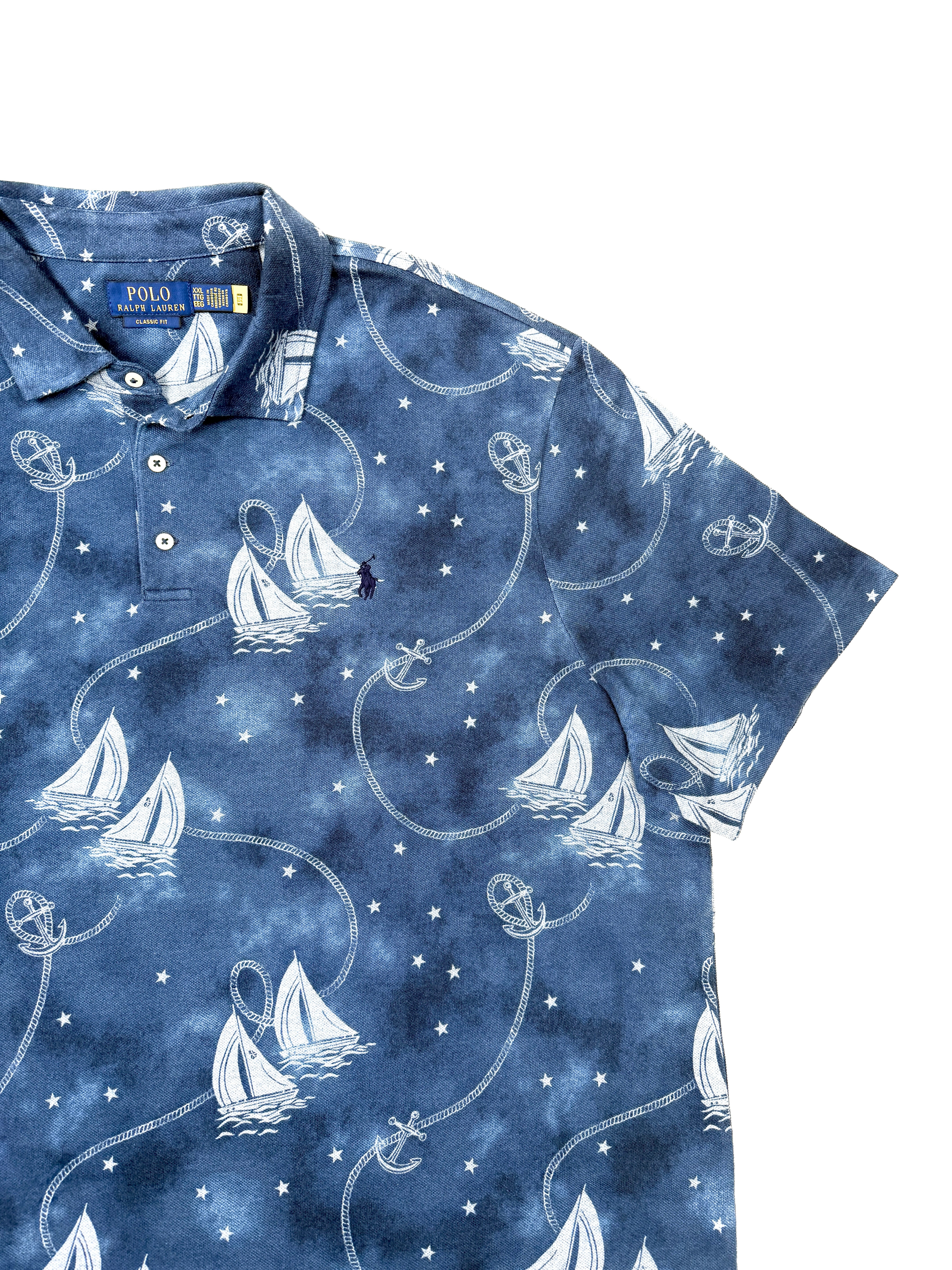 Polo Ralph Lauren Yarn Dyed Mesh Polo Sailing Shirt - Flashy Deals Store