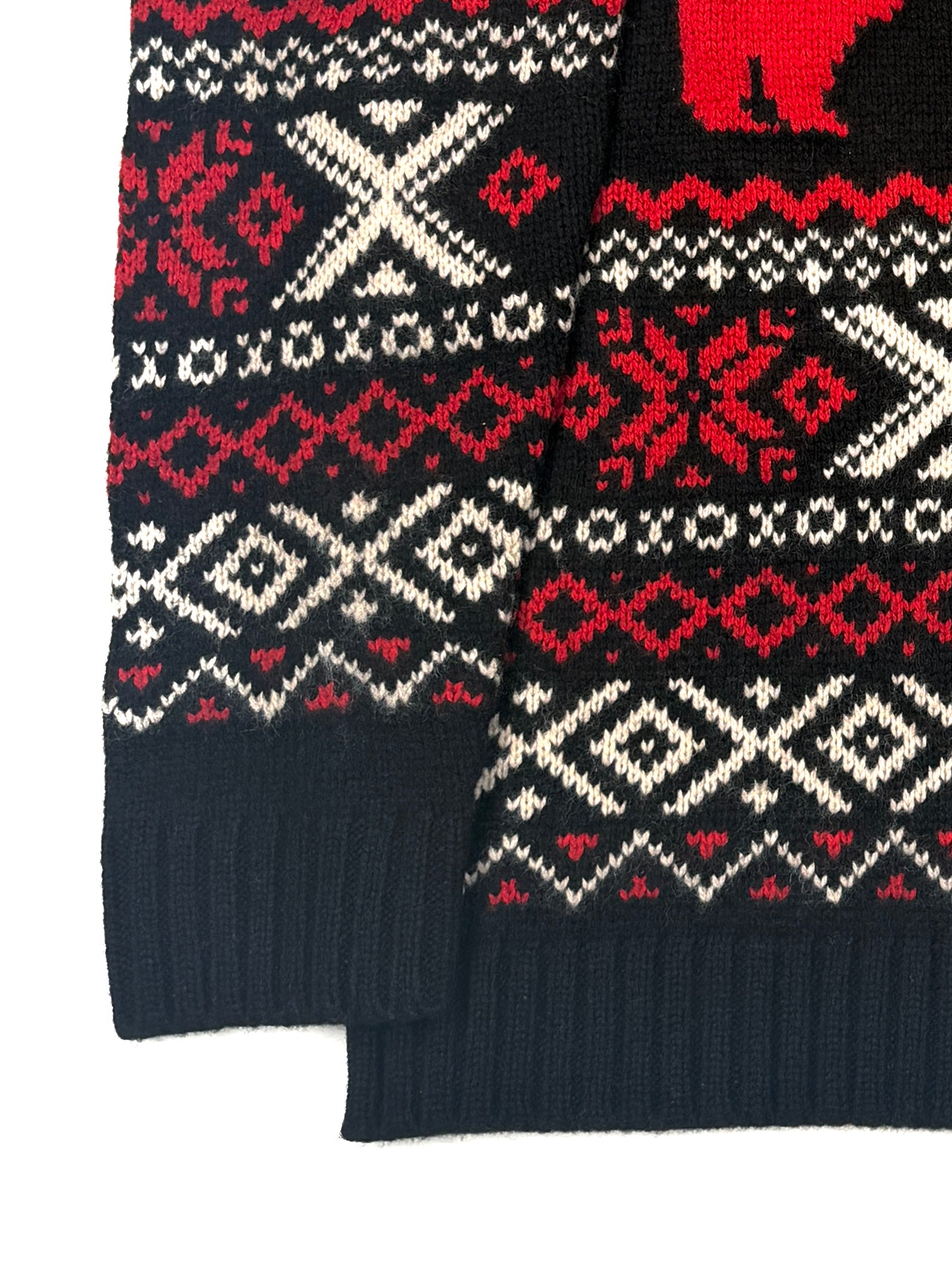 Polo Ralph Lauren Polar Bear Fair Isle Wool Sweater - Flashy Deals Store