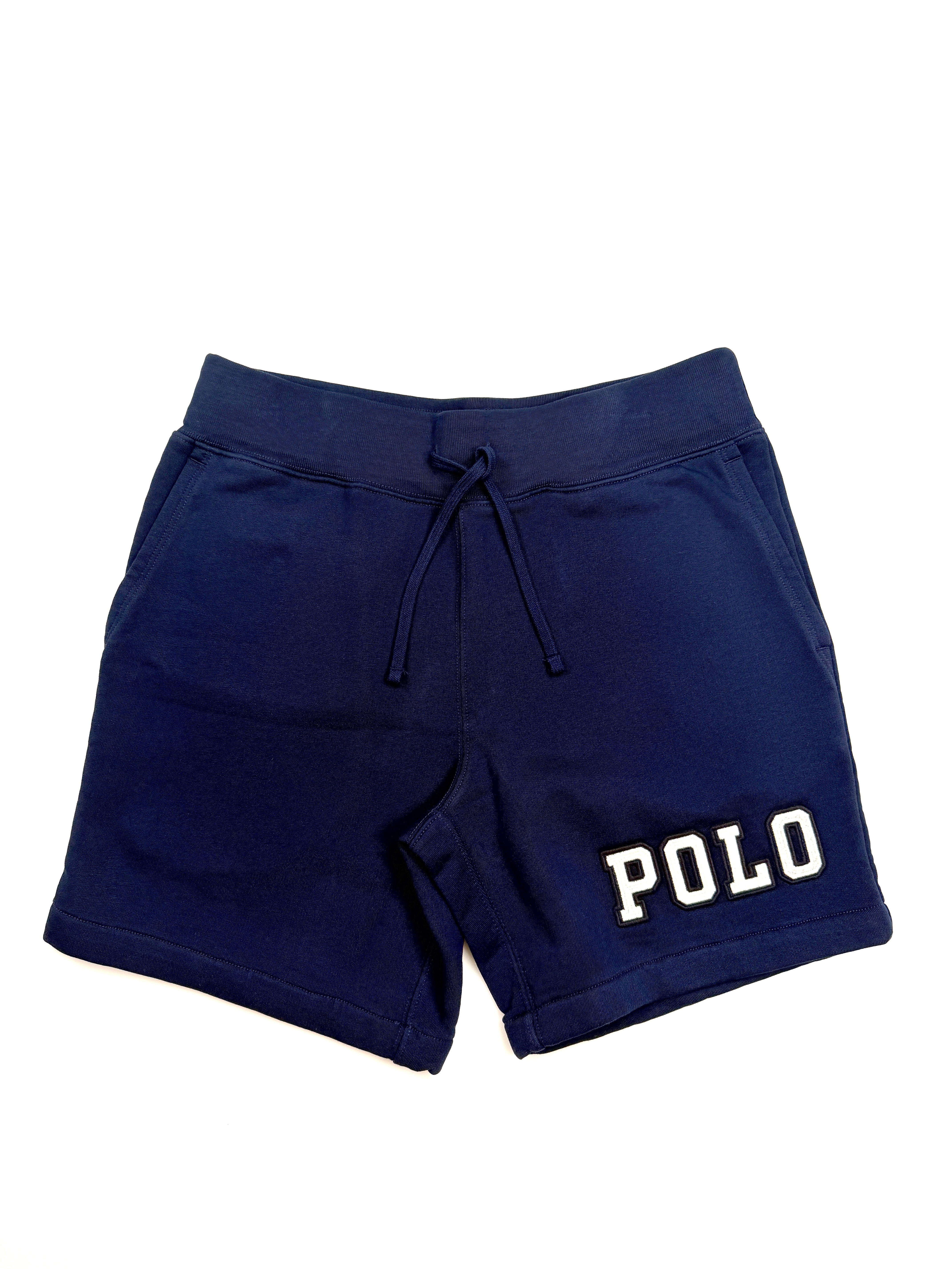 Polo Ralph Lauren 7.5-Inch POLO Vintage Logo Spellout Fleece Shorts