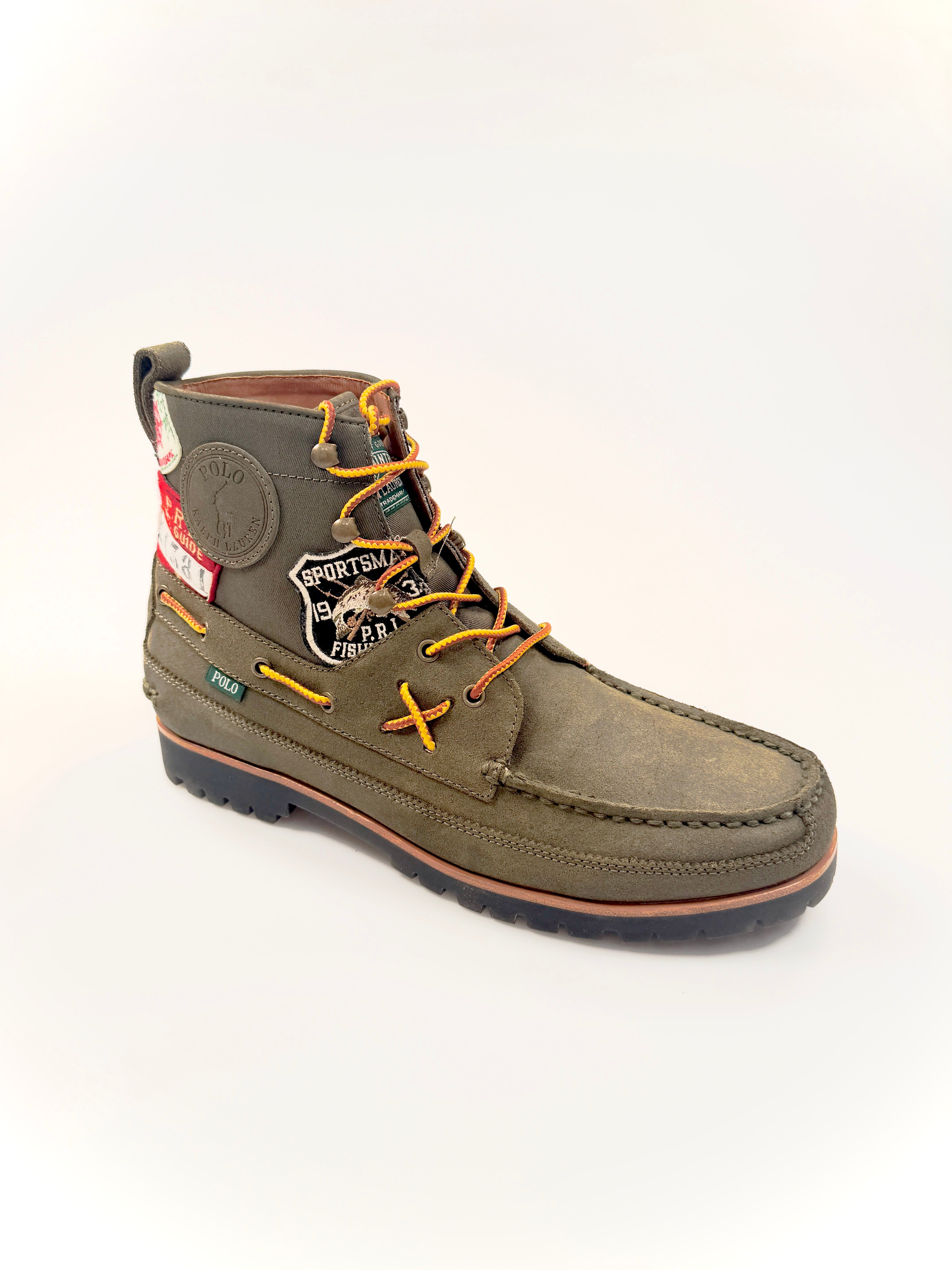 Polo Ralph Lauren Ranger Patchwork Suede Boots