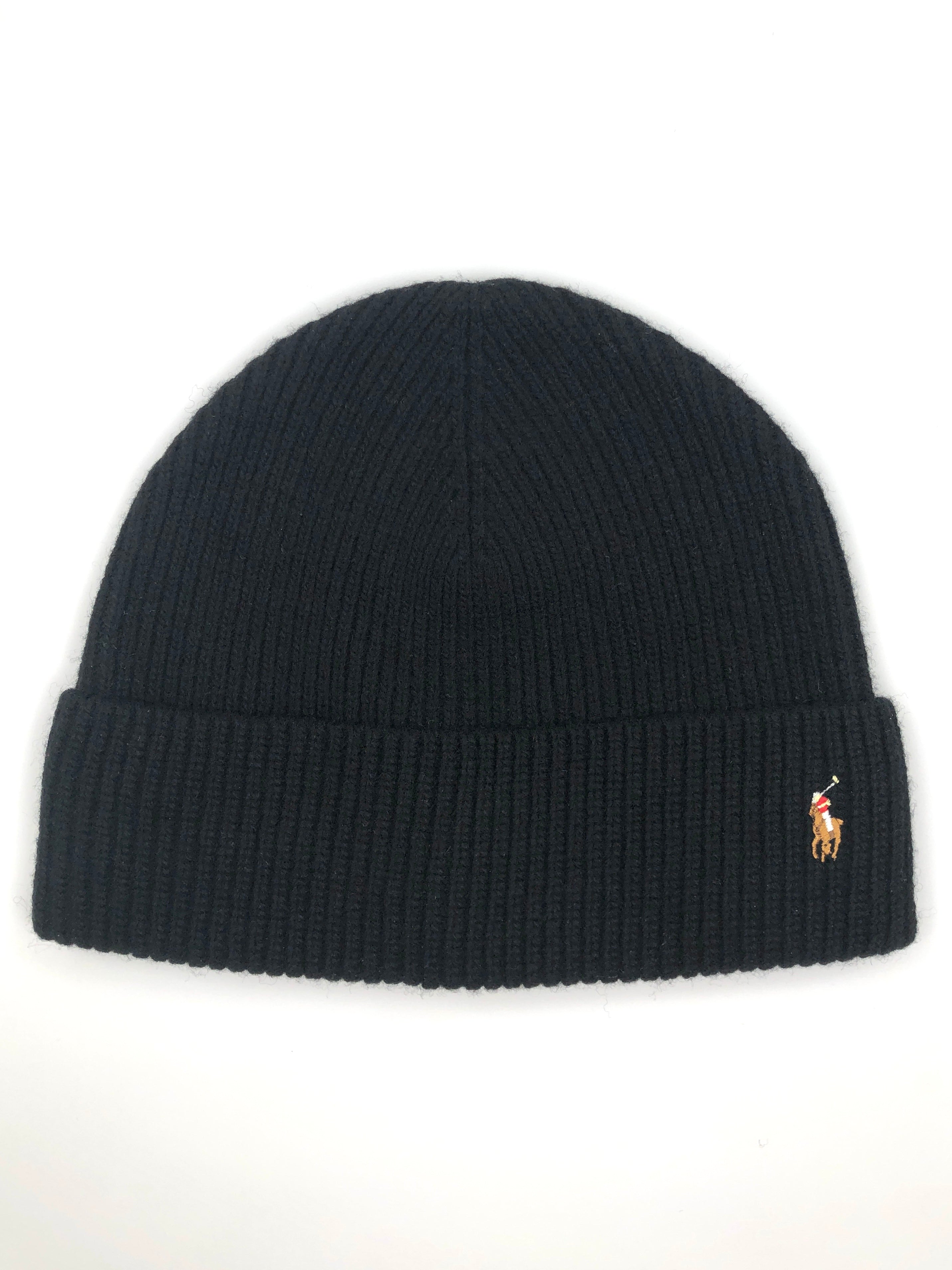 Polo Ralph Lauren Signature Pony Wool-Blend Beanie Hat