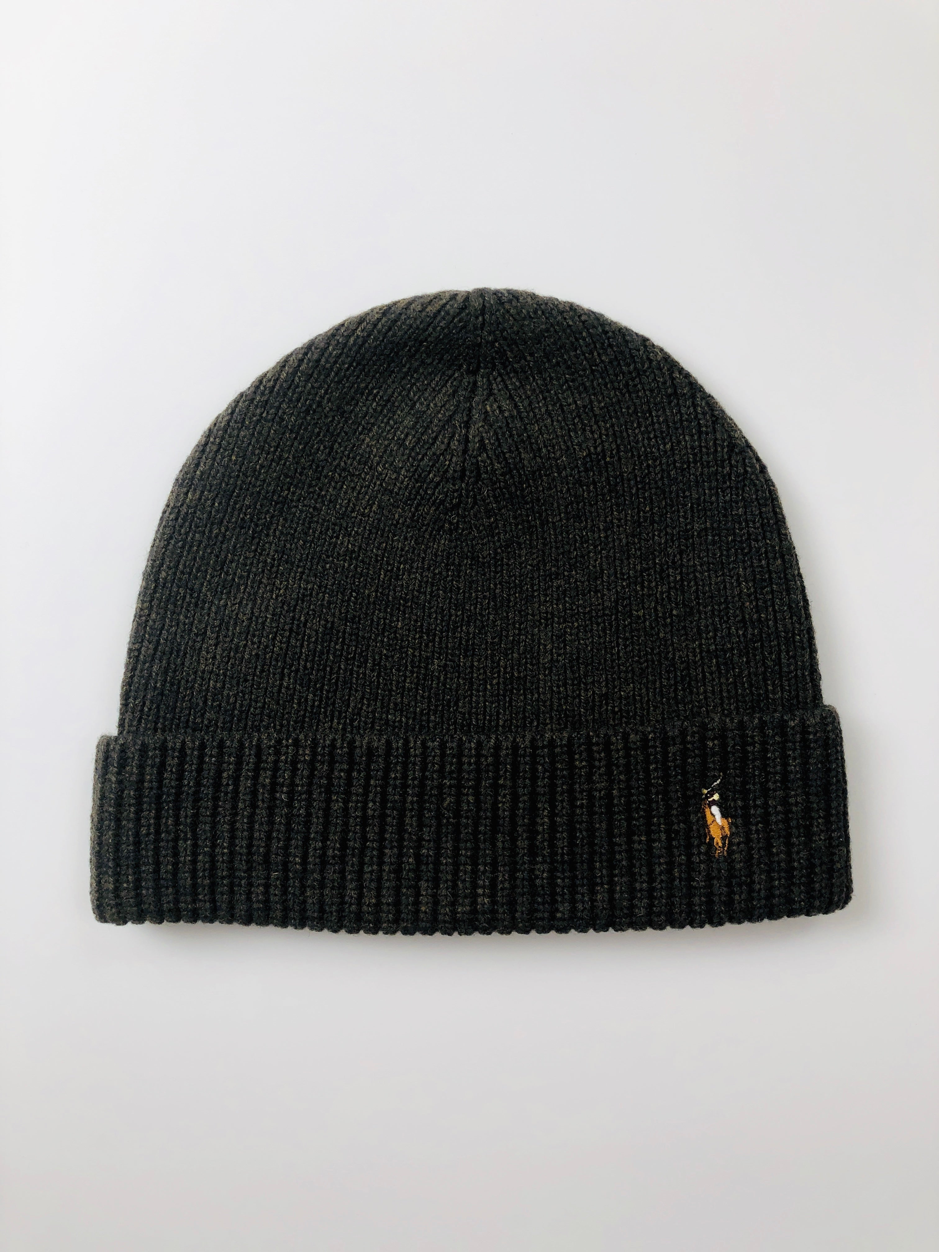 Polo Ralph Lauren Vintage 100% Merino Lambswool Beanie Hat
