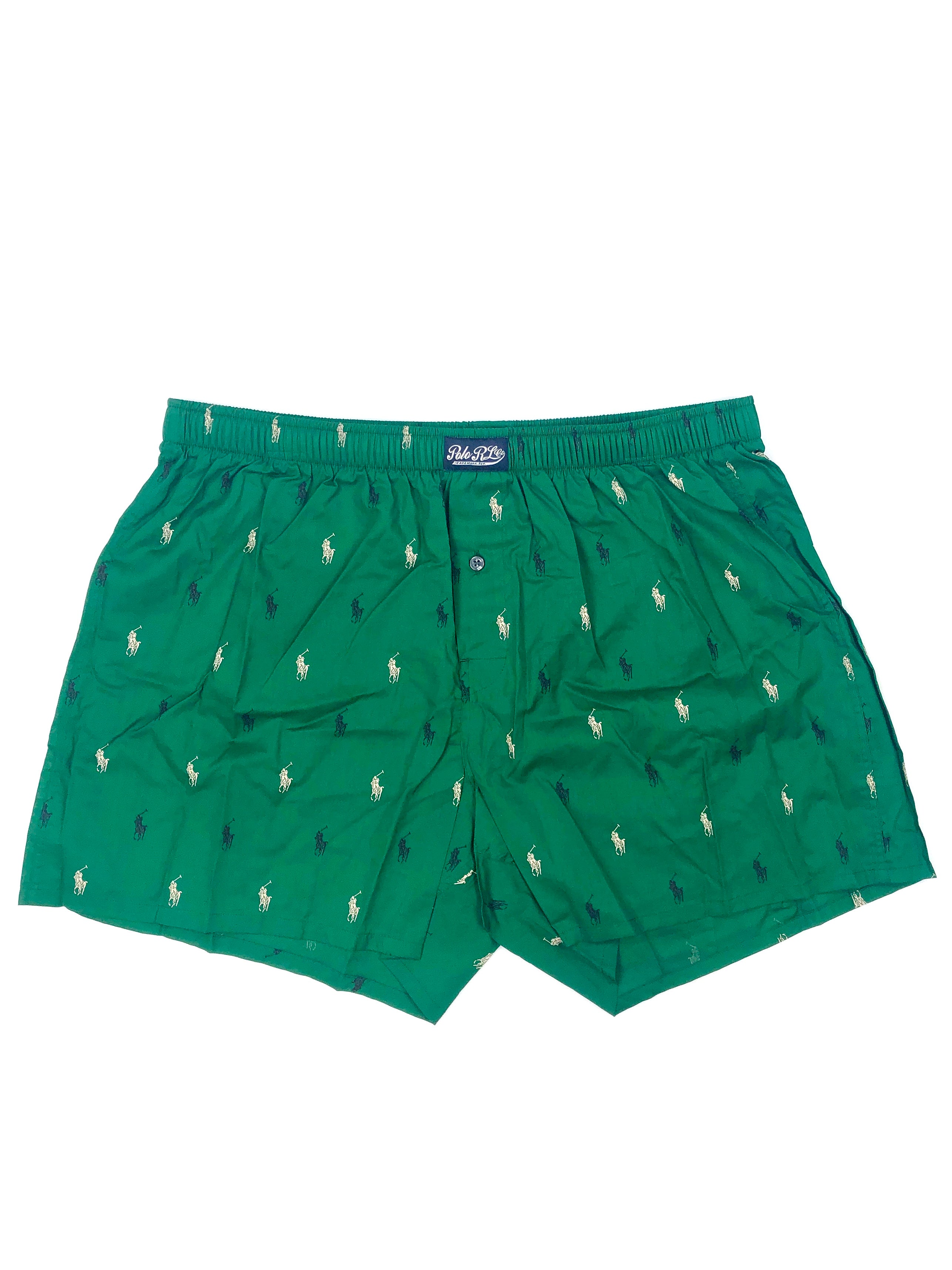 Polo Ralph Lauren Pony Player Print Classic Fit Woven Boxer