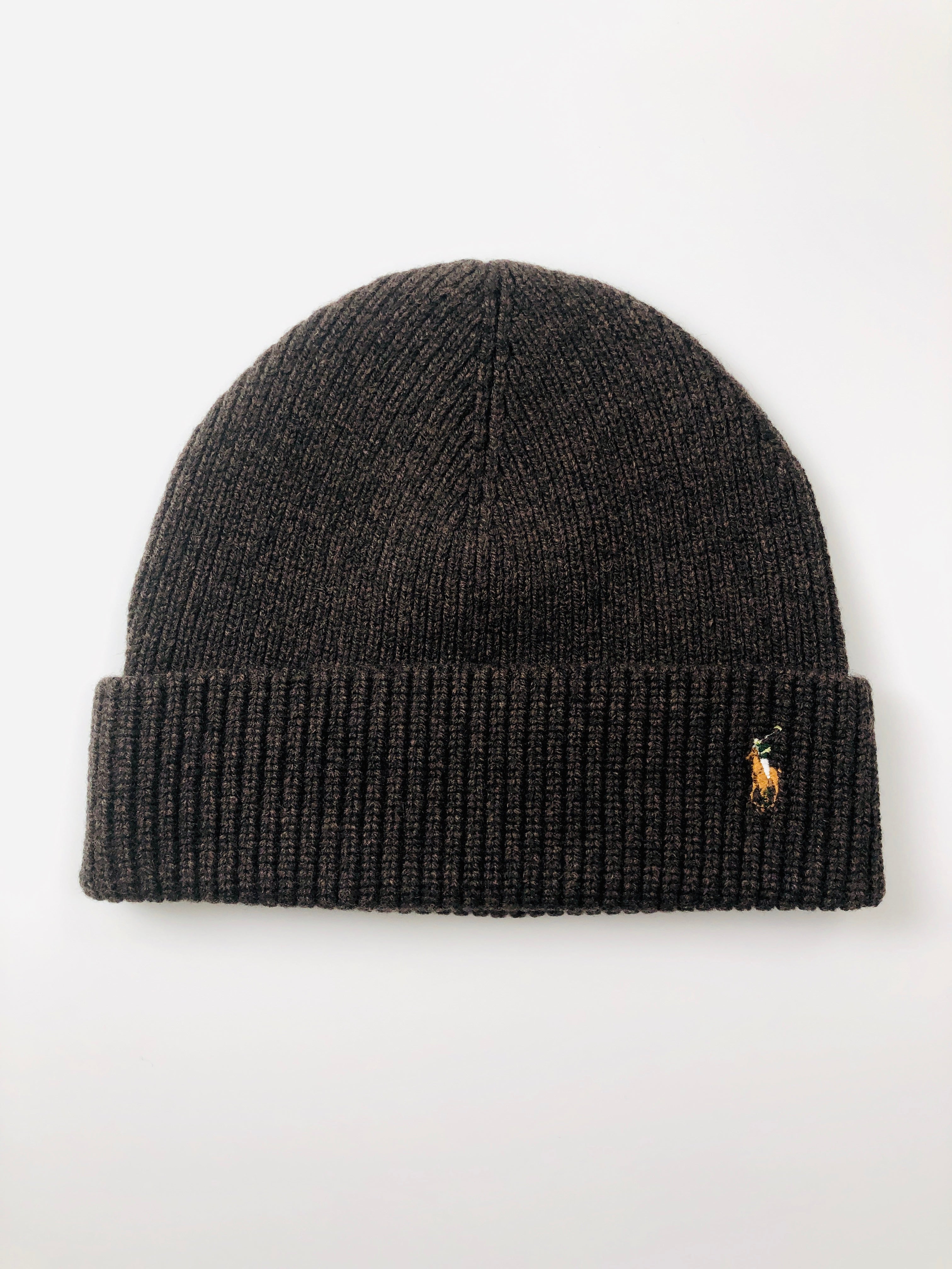 Polo Ralph Lauren Vintage 100% Merino Lambswool Beanie Hat
