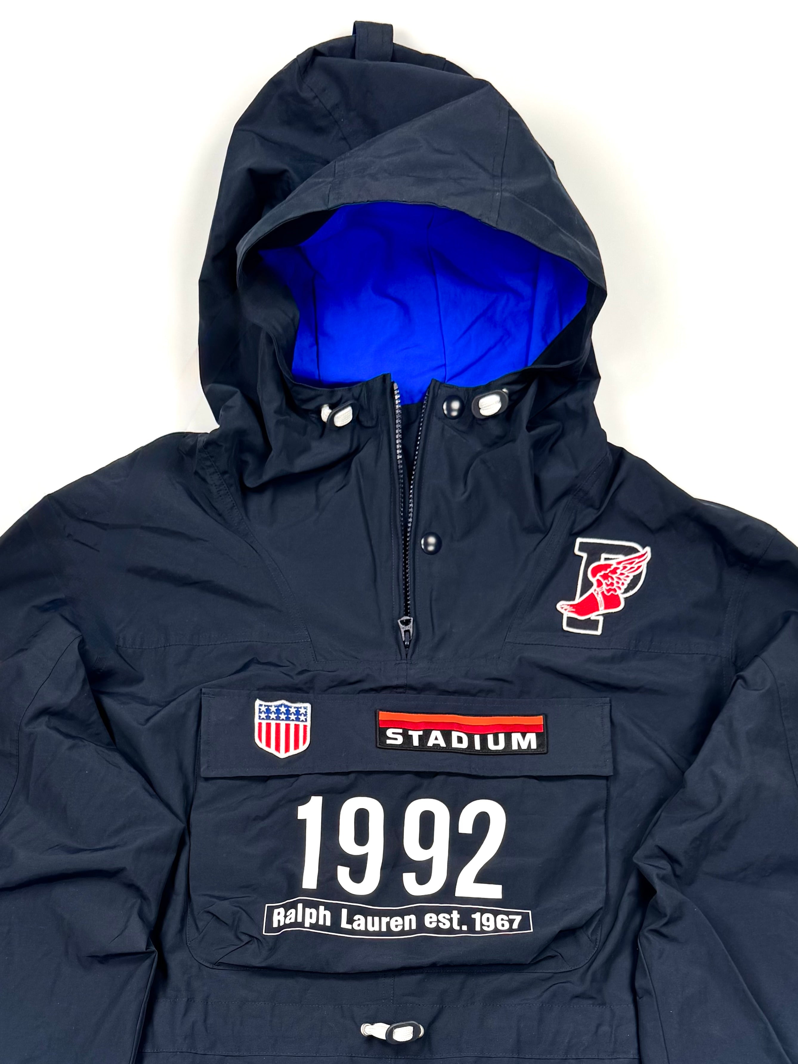 ジャケット・アウター POLO RALHP LAUREN STADIUM JACKET L Polo Sport Ralph Lauren jacket カラーブロック ジャケット