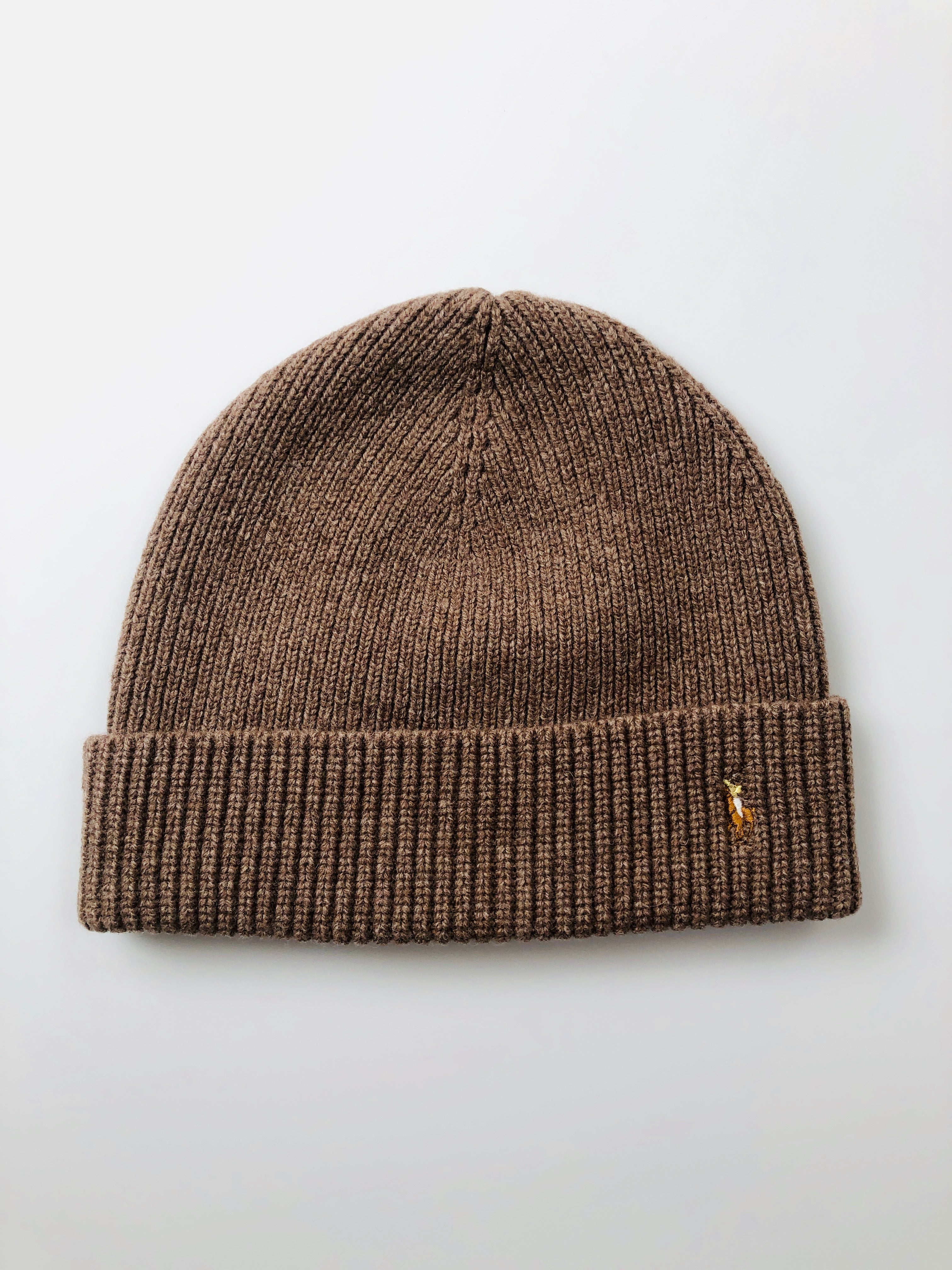 Polo Ralph Lauren Vintage 100% Merino Lambswool Beanie Hat