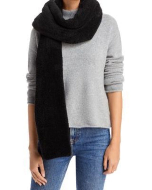 AQUA SHERPA & TEDDY FAUX FUR SCARF - Flashy Deals Store