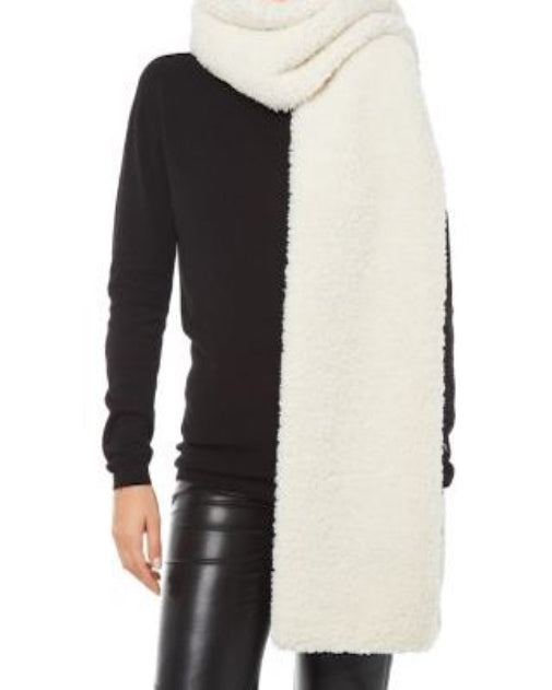 APPARIS DAPHNE FAUX SHEARLING SCARF - Flashy Deals Store