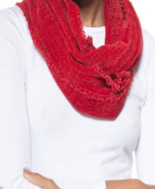 CHARTER CLUB WOMENS CHENILLE LOOP SCARF - Flashy Deals Store