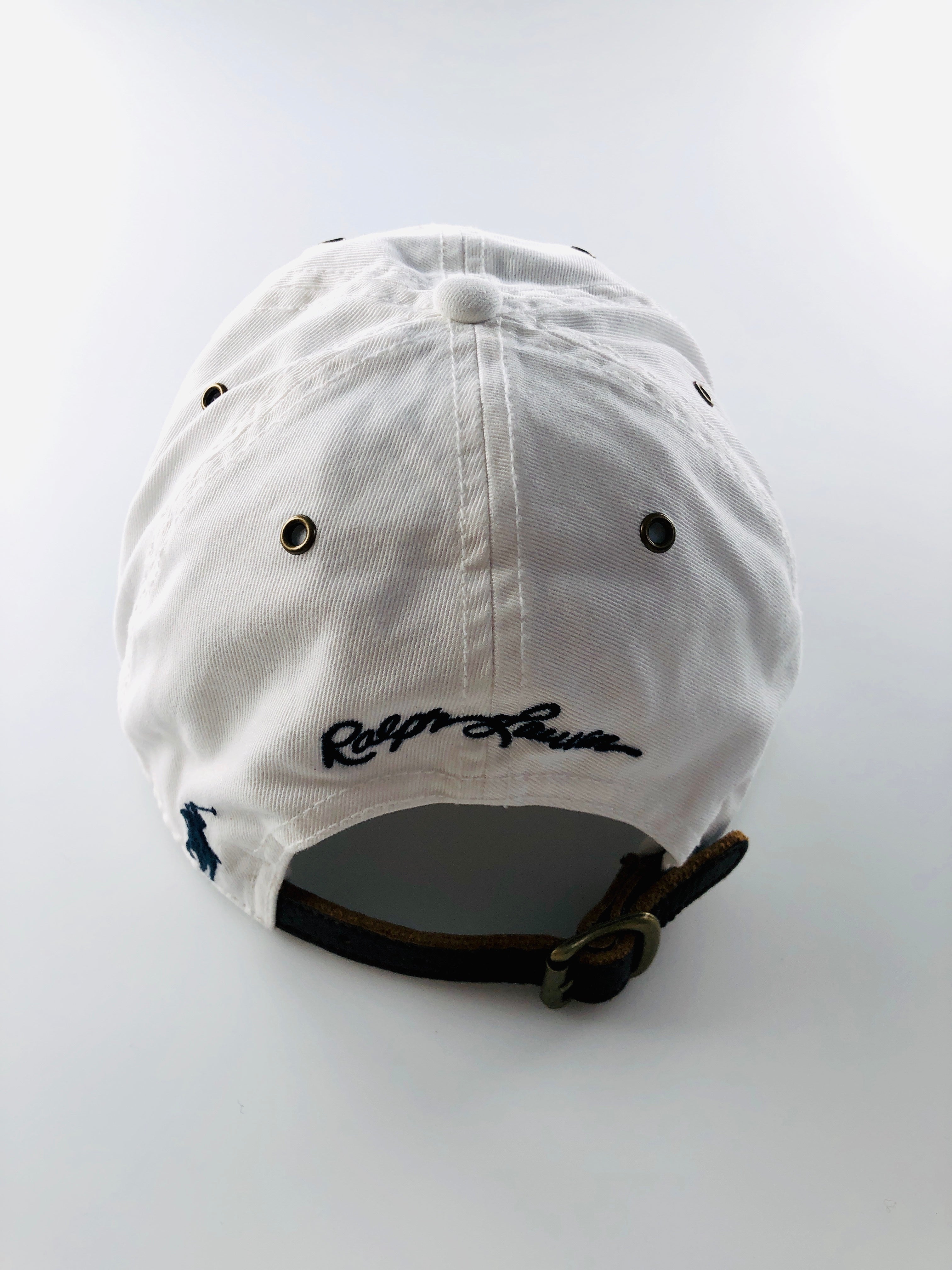 POLO RALPH LAUREN USA FLAG WHITE CHINO HAT - Flashy Deals Store