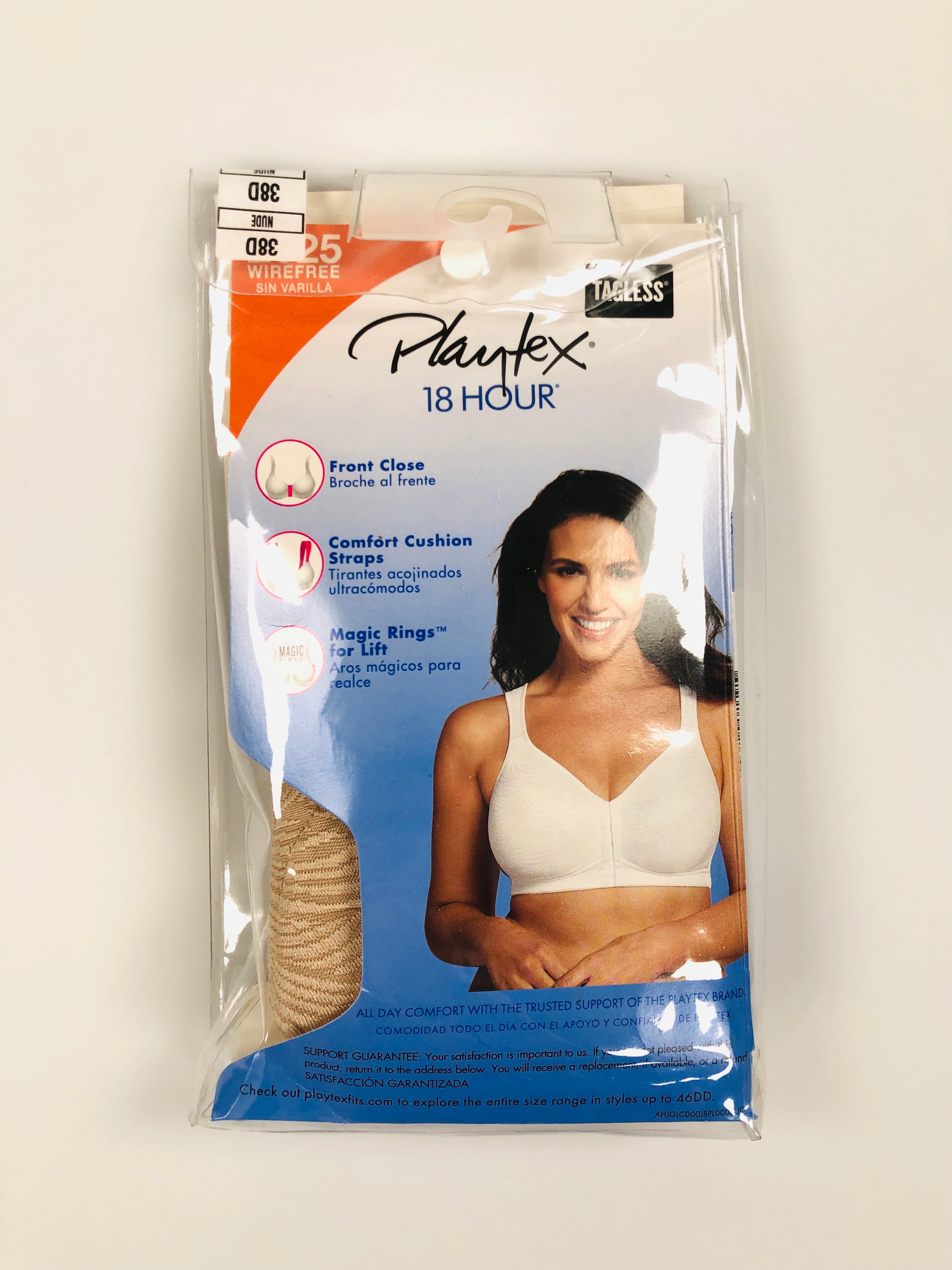 PLAYTEX 18 HOUR WIRE FREE POSTURE TAGLESS FRONT CLOSURE BRA – Flashy Deals  Store