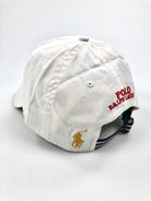 POLO RALPH LAUREN WHITE RL 1924 CREST HAT - Flashy Deals Store