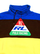 POLO RALPH LAUREN 92 RL POLO RACING COLORBLOCKED FUNNELNECK SWEATSHIRT - Flashy Deals Store