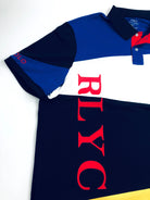 POLO RALPH LAUREN RLYC CROWN CREST CLASSIC FIT STRETCH MESH COLORBLOCKED POLO SHIRT - Flashy Deals Store