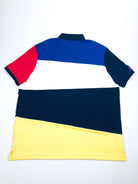 POLO RALPH LAUREN RLYC CROWN CREST CLASSIC FIT STRETCH MESH COLORBLOCKED POLO SHIRT - Flashy Deals Store