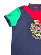 POLO RALPH LAUREN NAUTICAL FLAG CLASSIC FIT STRETCH MESH COLORBLOCKED POLO SHIRT - Flashy Deals Store