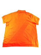 POLO RALPH LAUREN NAVY PONY CUSTOM FIT PRL ORANGE NAVY RUGBY MESH POLO SHIRT - Flashy Deals Store
