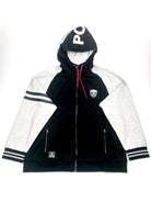 POLO RALPH LAUREN BLACK AND GREY PWING HOODIE POCKET SWEATSHIRT JACKET - Flashy Deals Store
