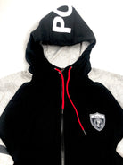 POLO RALPH LAUREN BLACK AND GREY PWING HOODIE POCKET SWEATSHIRT JACKET - Flashy Deals Store