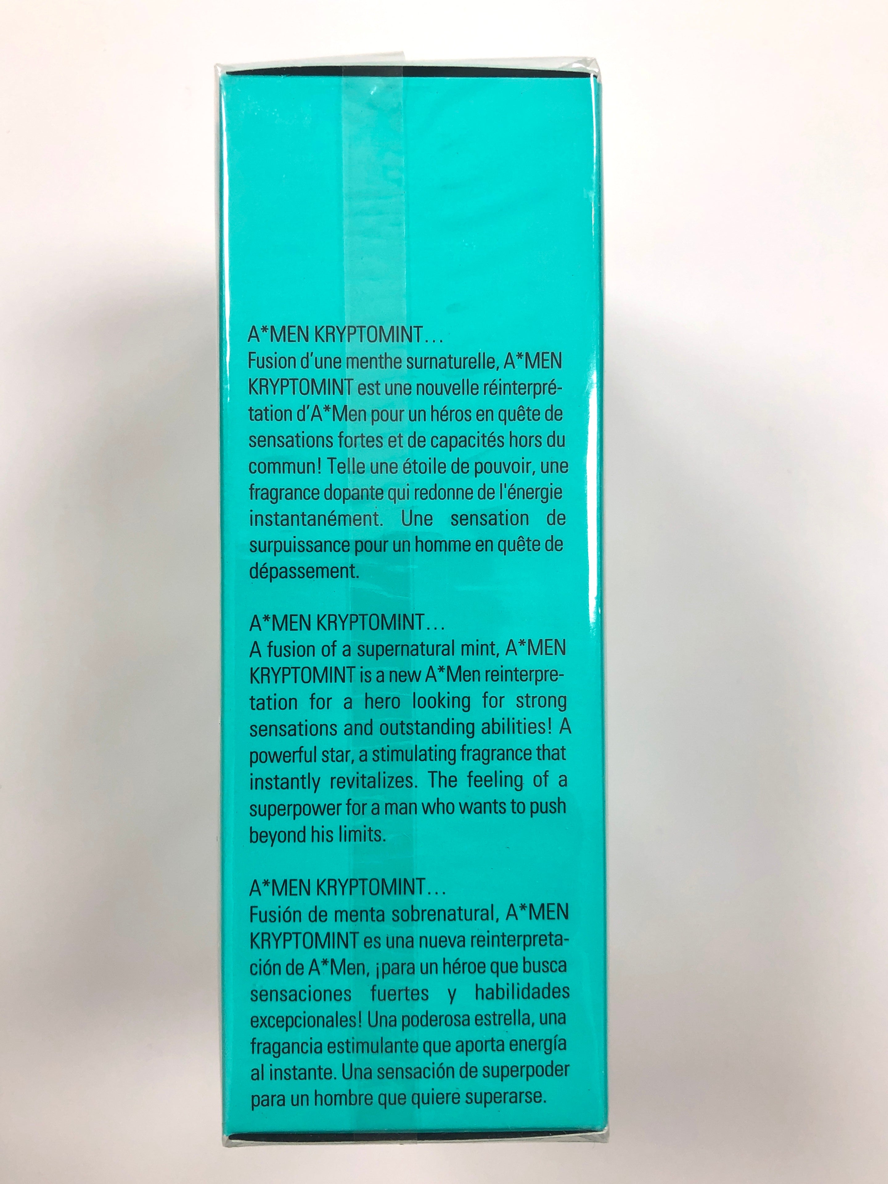 THIERRY MUGLER KRYPTOMINT AMEN EDT 2016 FORMULATION 100ml 3.4 oz BATCH 16333 - Flashy Deals Store