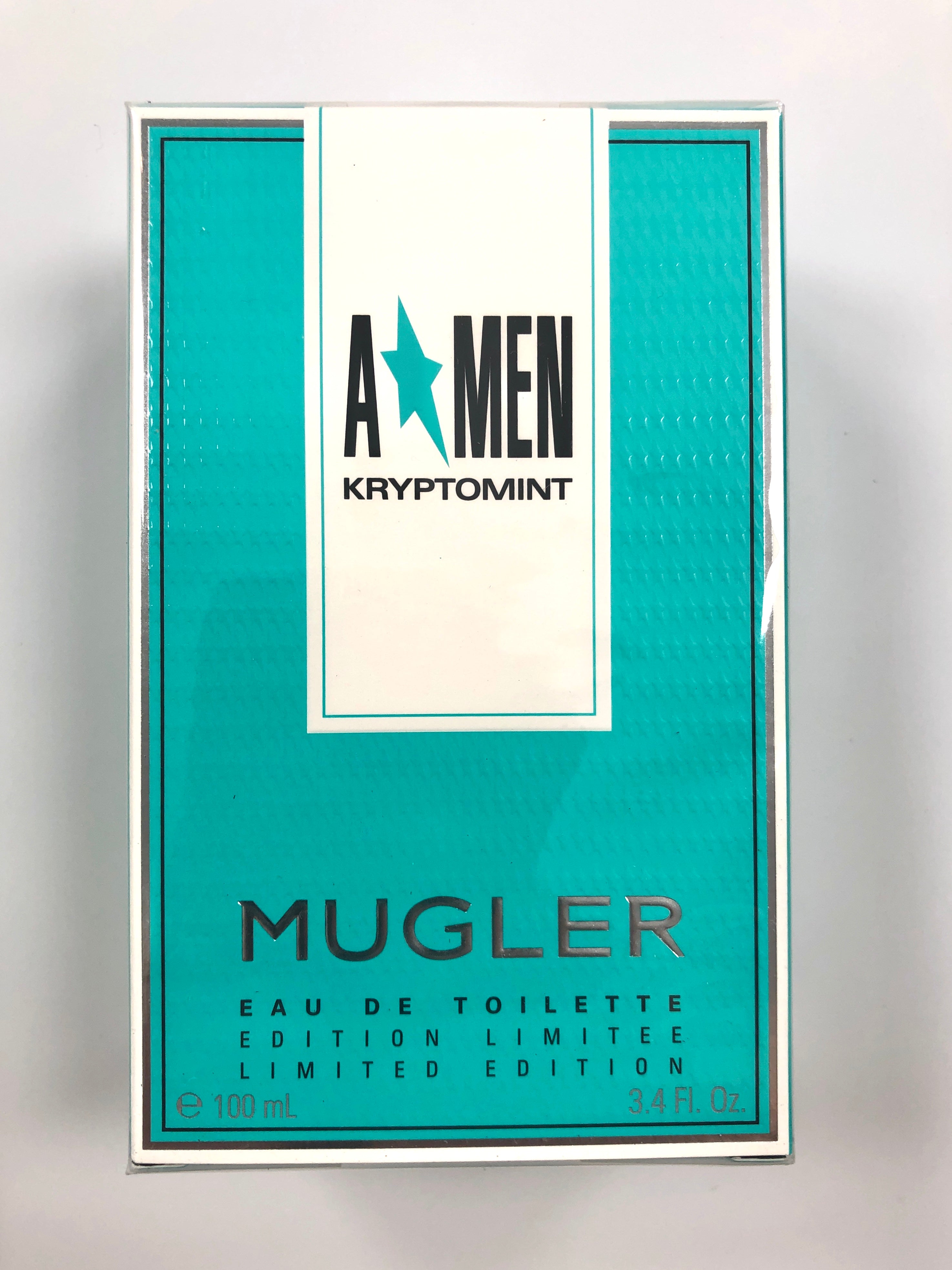 THIERRY MUGLER KRYPTOMINT AMEN EDT 2016 FORMULATION 100ml 3.4 oz BATCH 16333 - Flashy Deals Store