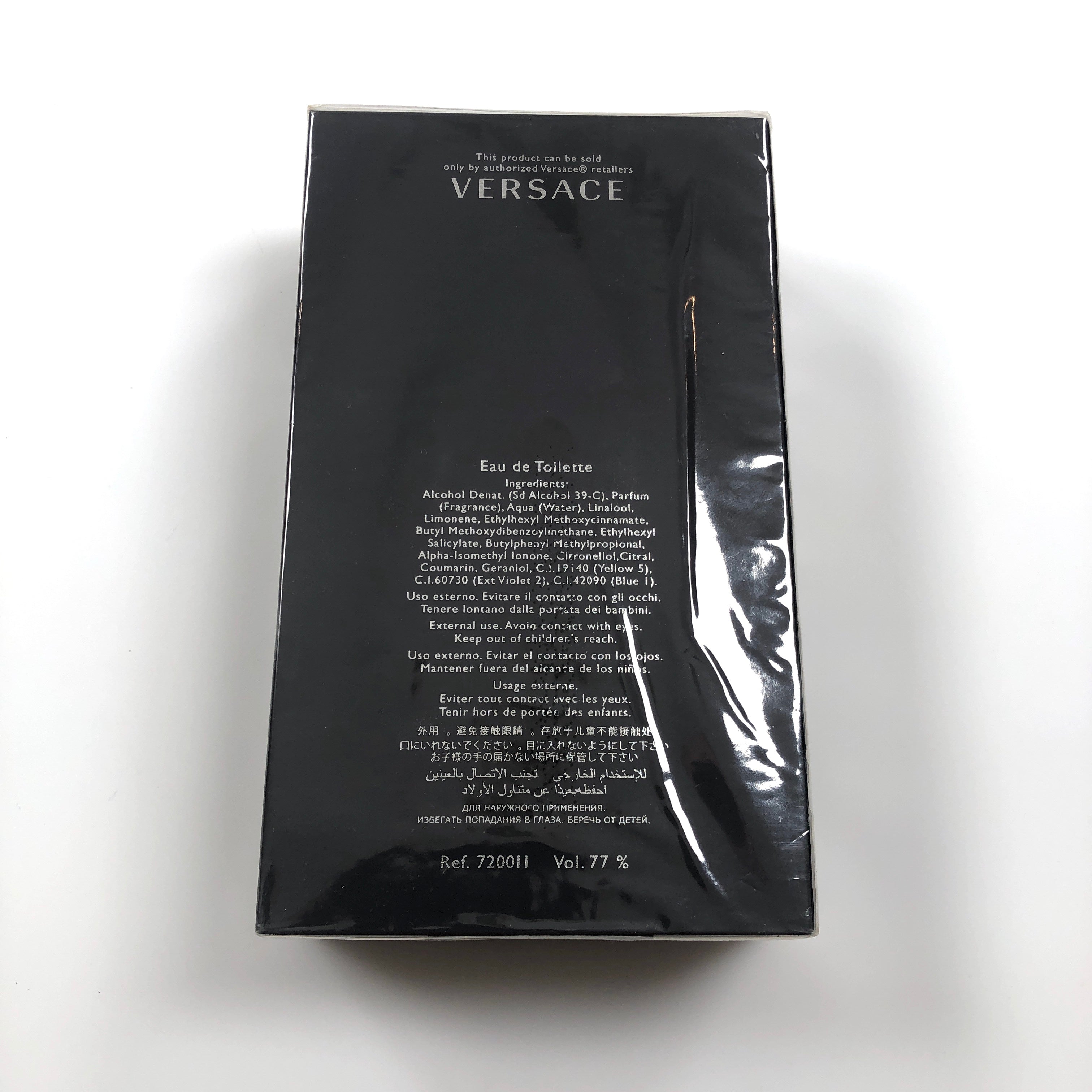 VERSACE POUR HOMME EDT 2013 FORMULATION 200ml 6.7 oz BATCH 326640 - Flashy Deals Store