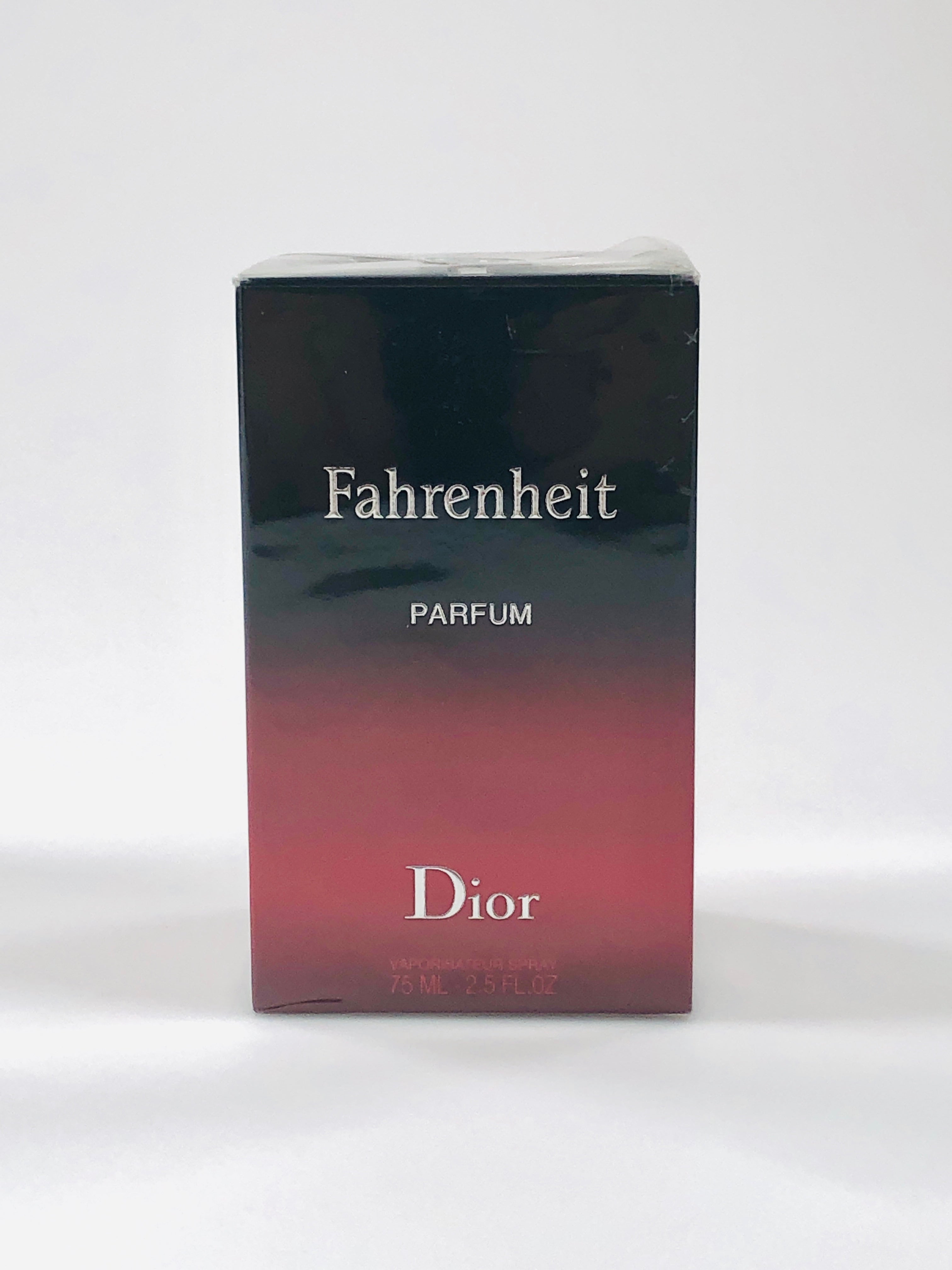 CHRISTIAN DIOR FAHRENHEIT PARFUM AUGUST 2014 FORMULATION 75ML 2.5OZ BATCH 4V01 - Flashy Deals Store
