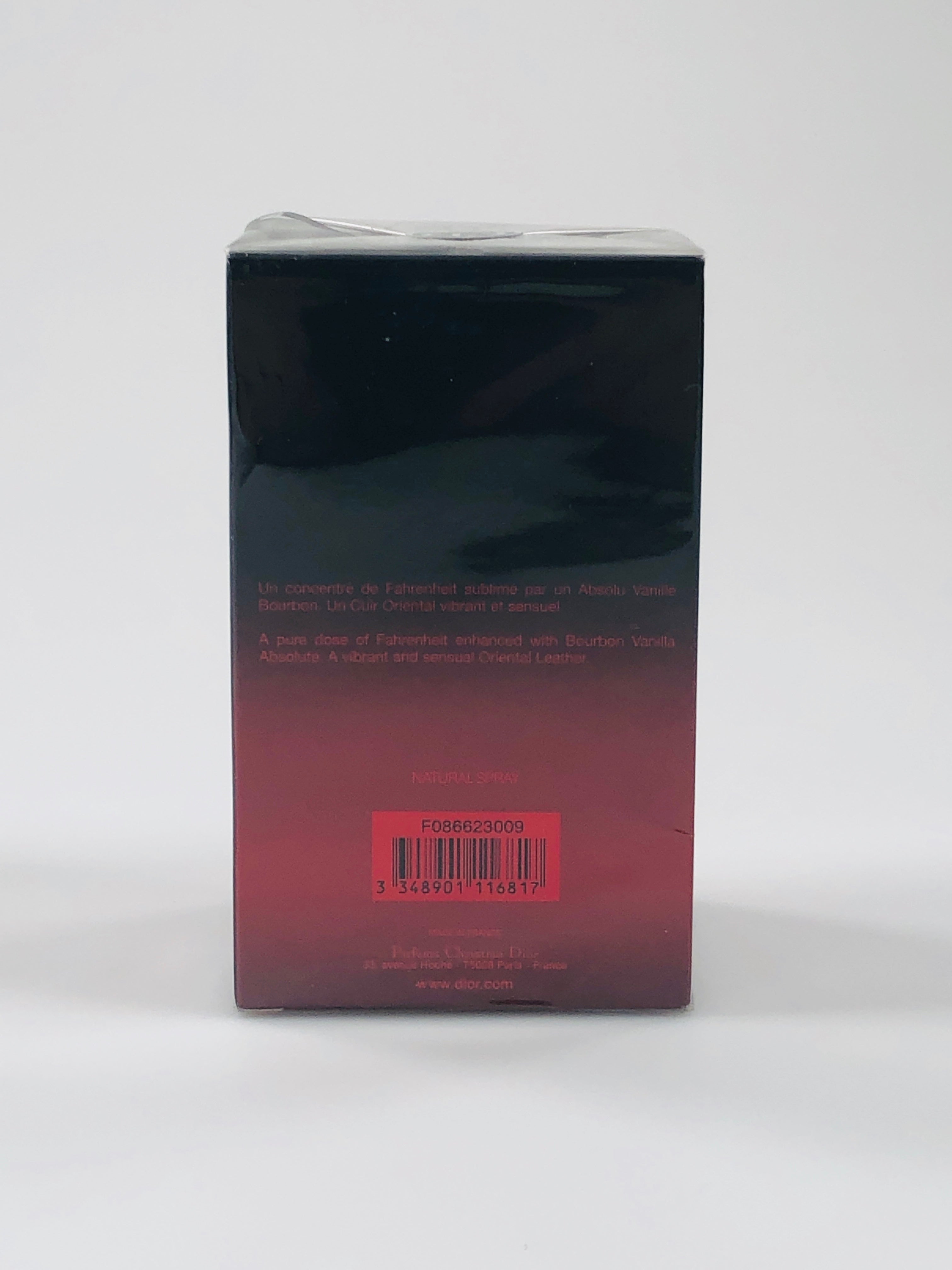 CHRISTIAN DIOR FAHRENHEIT PARFUM AUGUST 2014 FORMULATION 75ML 2.5OZ BATCH 4V01 - Flashy Deals Store