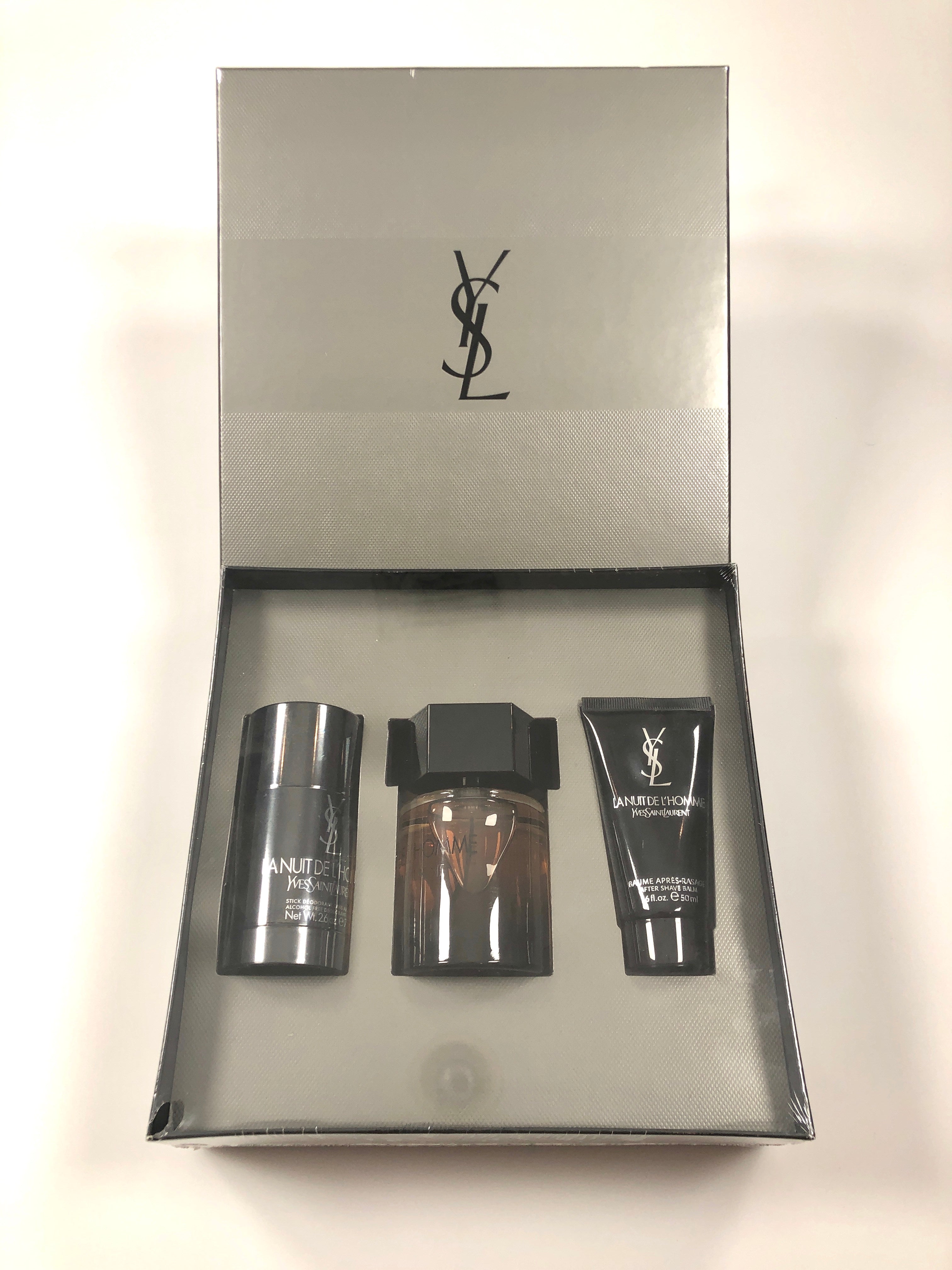 YSL LA NUIT DE L'HOMME VINTAGE EDT 5-2012 FORMULATION 3.4 GIFT SET BATCH 62J500 - Flashy Deals Store