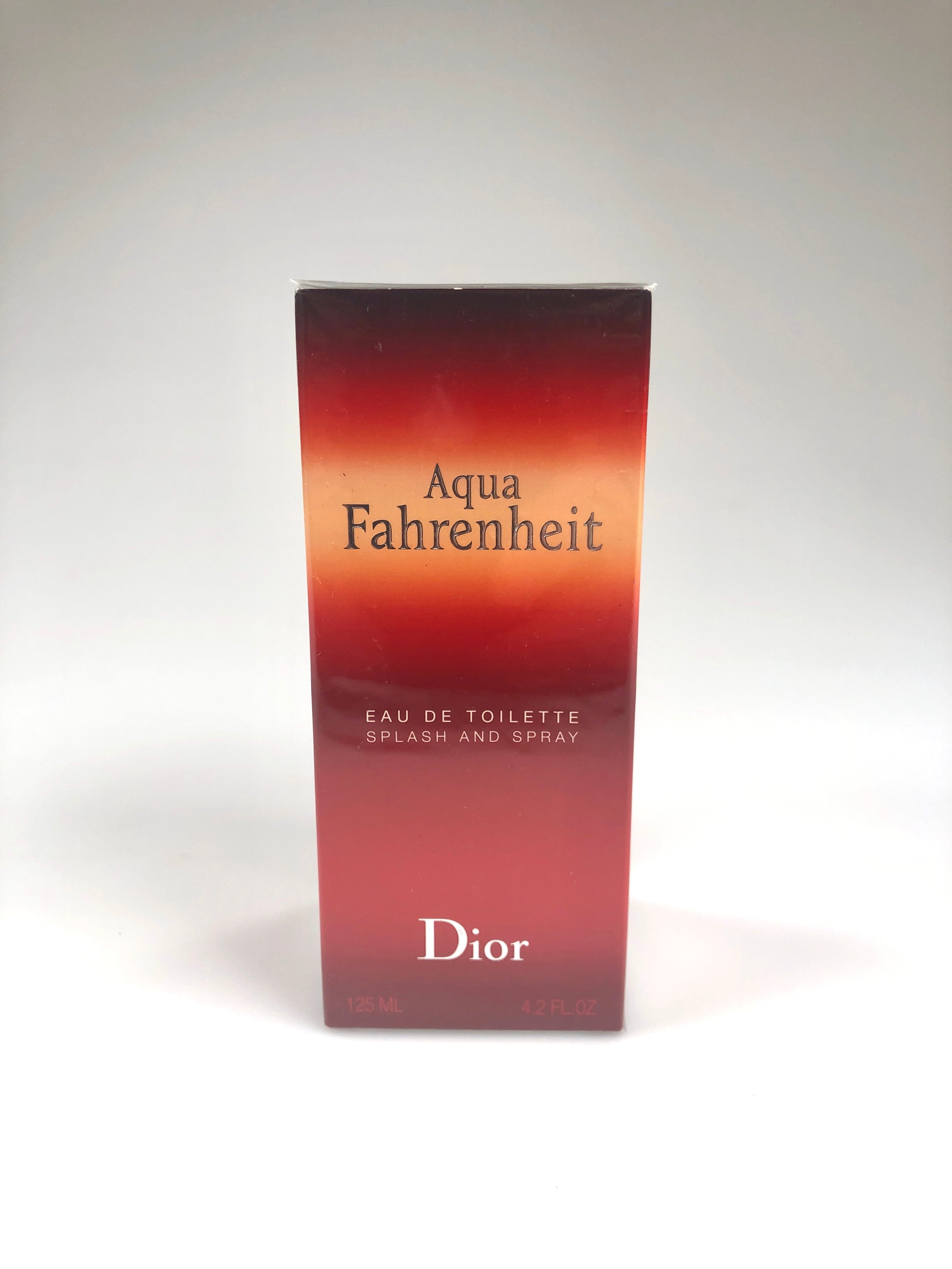 Christian Dior Aqua Fahrenheit EDT February 2012 Formulation 125ml 4.2oz Batch 2P02 - Flashy Deals Store