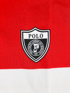 POLO RALPH LAUREN PWING SHIELD PATCH RED MULTI PERFORMANCE POLO SHIRT - Flashy Deals Store
