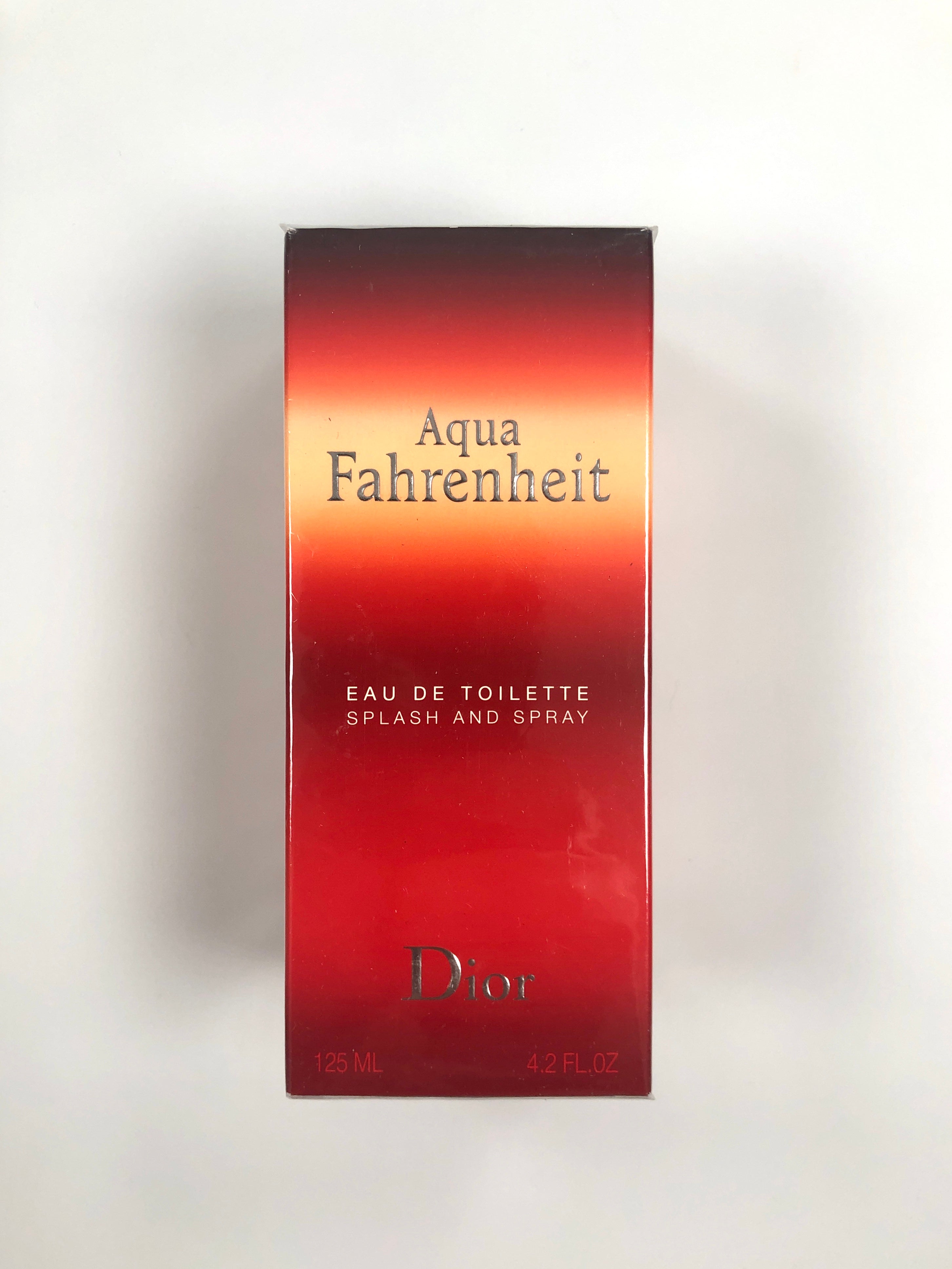 Christian Dior Aqua Fahrenheit EDT February 2012 Formulation 125ml 4.2oz Batch 2P02 - Flashy Deals Store
