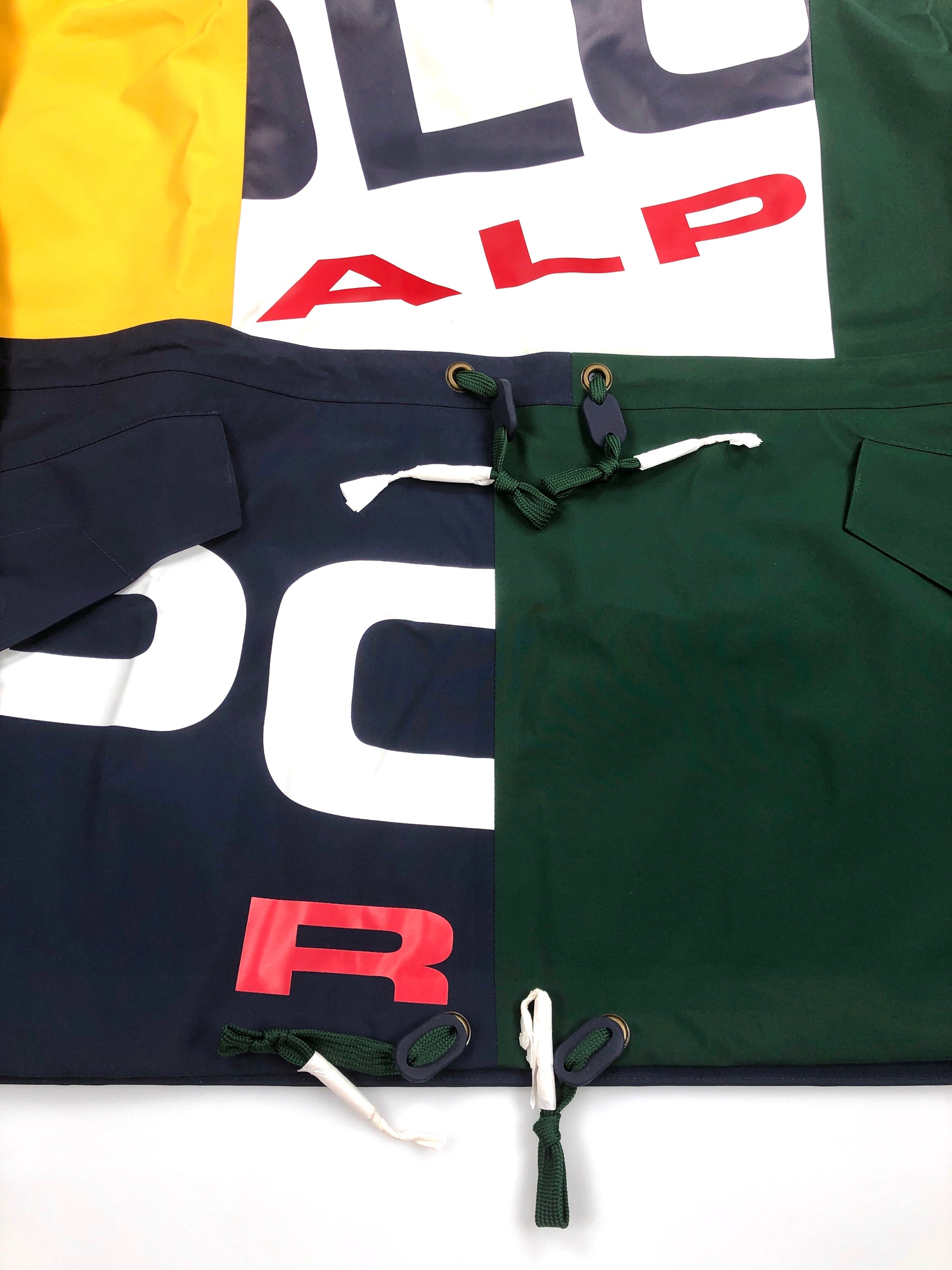 POLO RALPH LAUREN POLO SPORT COLORBLOCKED FRONT POUCH ANORAK