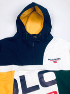 2XL Polo Ralph Lauren Polo Sport Colorblocked Front Pouch Anorak Jacket - Flashy Deals Store
