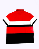 POLO RALPH LAUREN PWING SHIELD PATCH RED MULTI PERFORMANCE POLO SHIRT - Flashy Deals Store